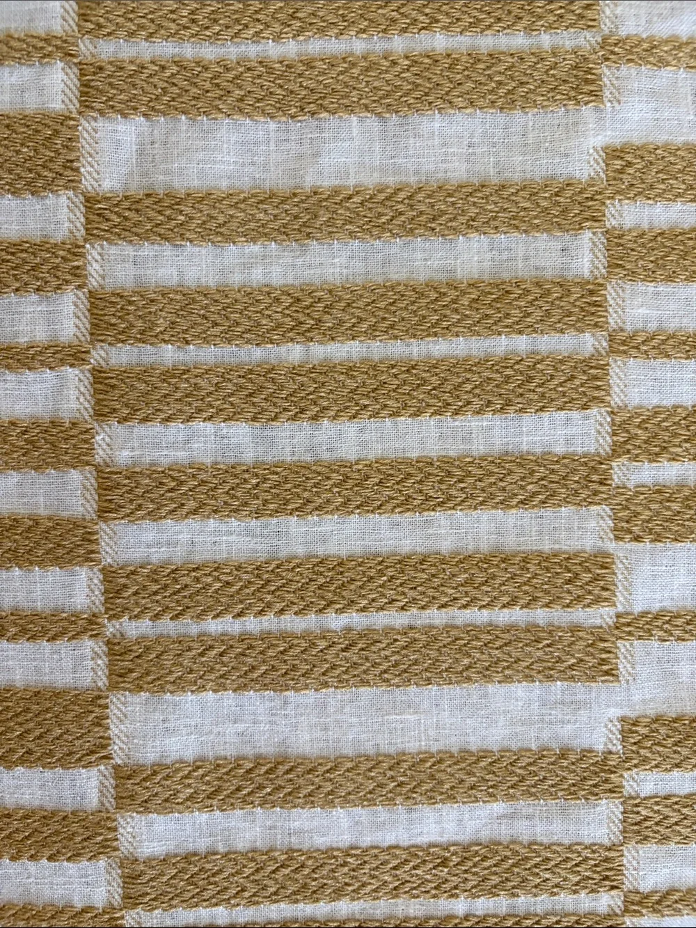 West Elm Textured Stripe Curtain Panel 48” x 84”